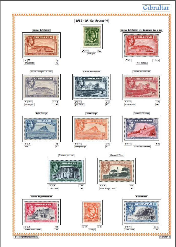 Thumbnail: Gibraltar | 1886 - 1940 |