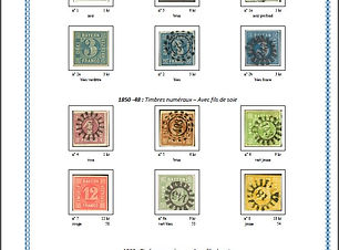 Bavière (Etat Allemand) |1849-1920 | Timbres Poste