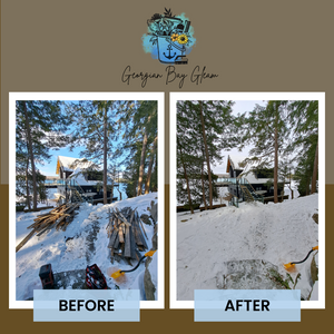 Lake Rosseau Job Site Clean Up