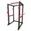 Miniatura: Power rack o jaula de poder, sentadilla libre y dominadas