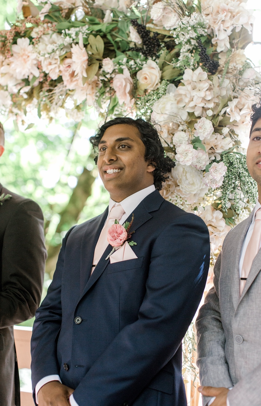 Indian Groom during ceremony