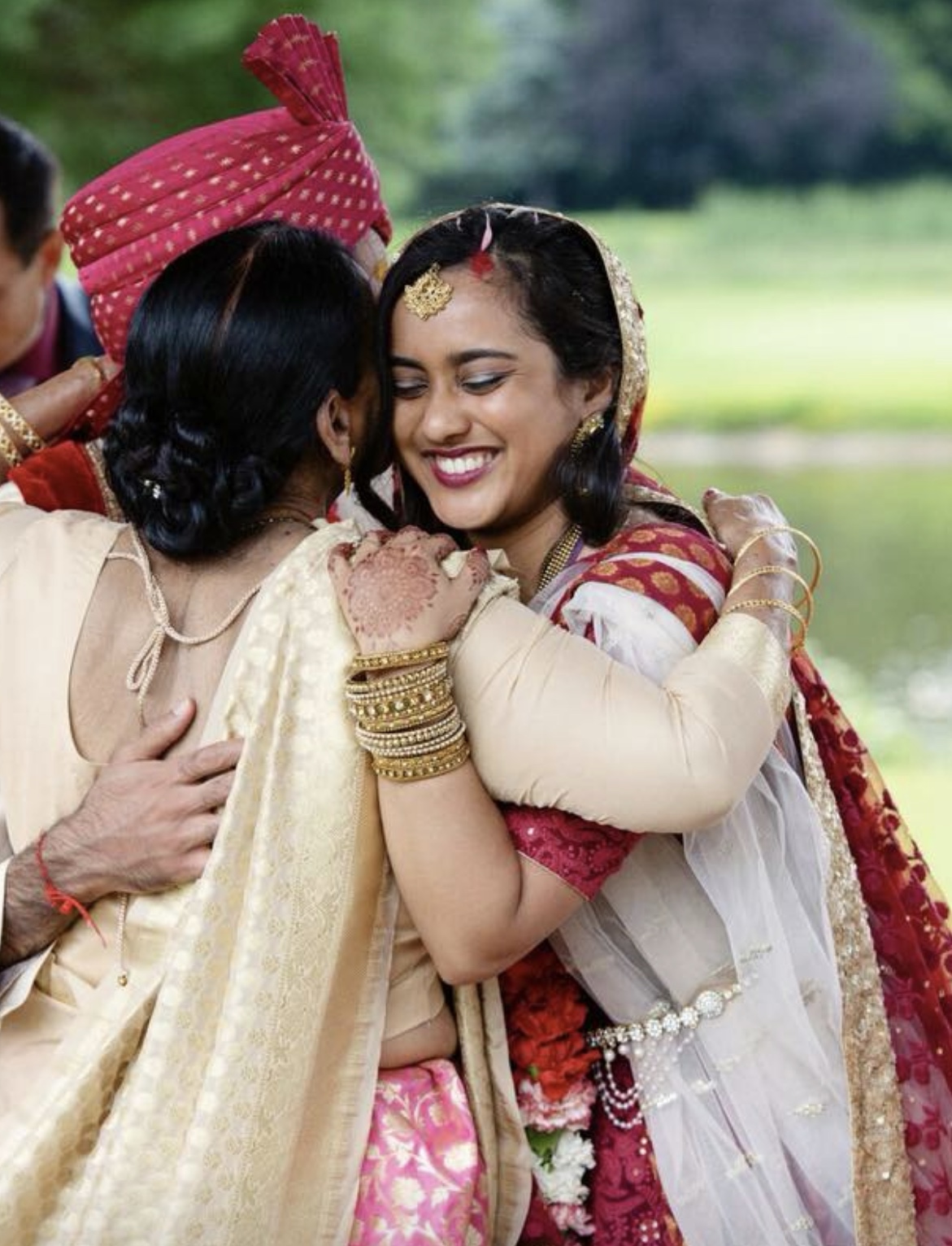 Hindu Indian Bride and Mother