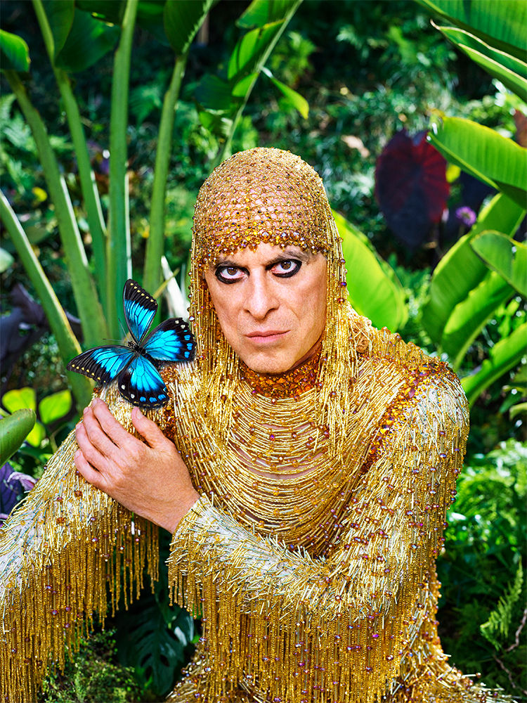 Ney Matogrosso photographed by David LaChapelle ©David LaChapelle