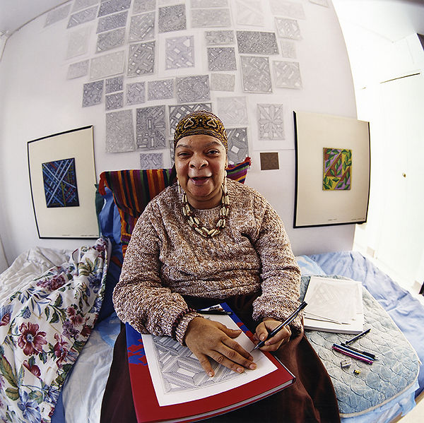 David LaChapelle, A Person Confined Indoors Due To Illness or Infirmity, Section 8, Housing Project, Lower Manhattan, 2001