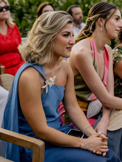Wedding guests celebrating at Papelillo in Punta Mita, Mexico