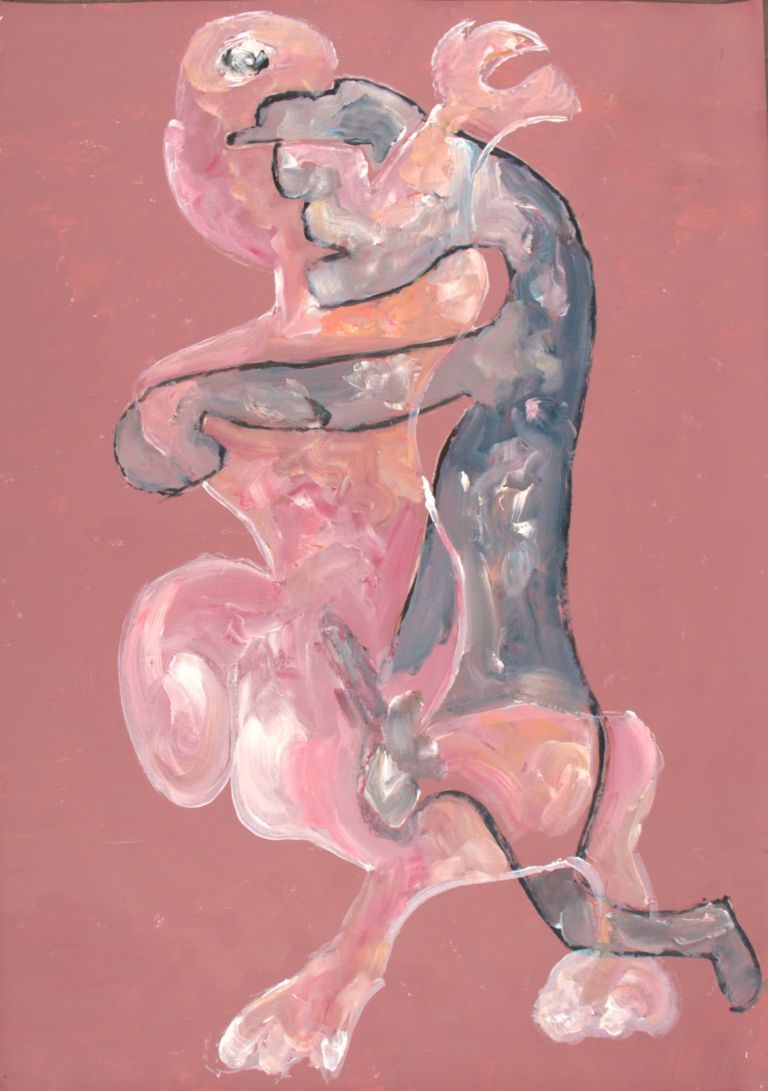 'Couple II' (2022) 33.1" x 23.4"
