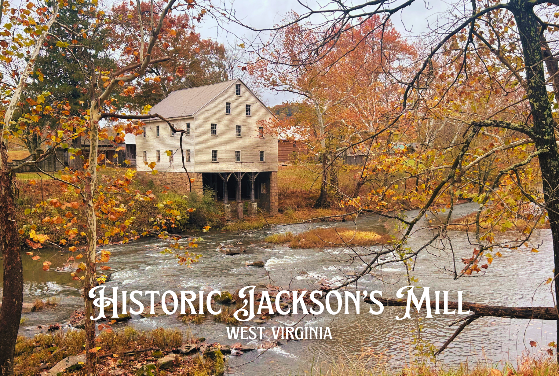 Historic Jackson's Mill Postcard