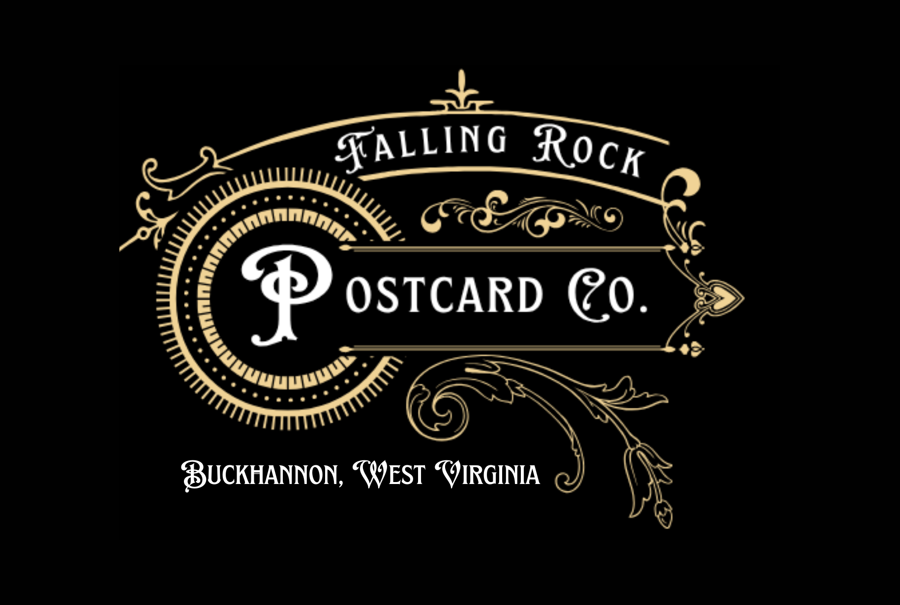 Falling Rock Postcard Co. Buckhannon, West Virginia