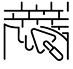 Cursor hovers over a fence repair icon