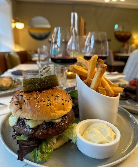 Burger & Fries At The Lansdowne Kenmare