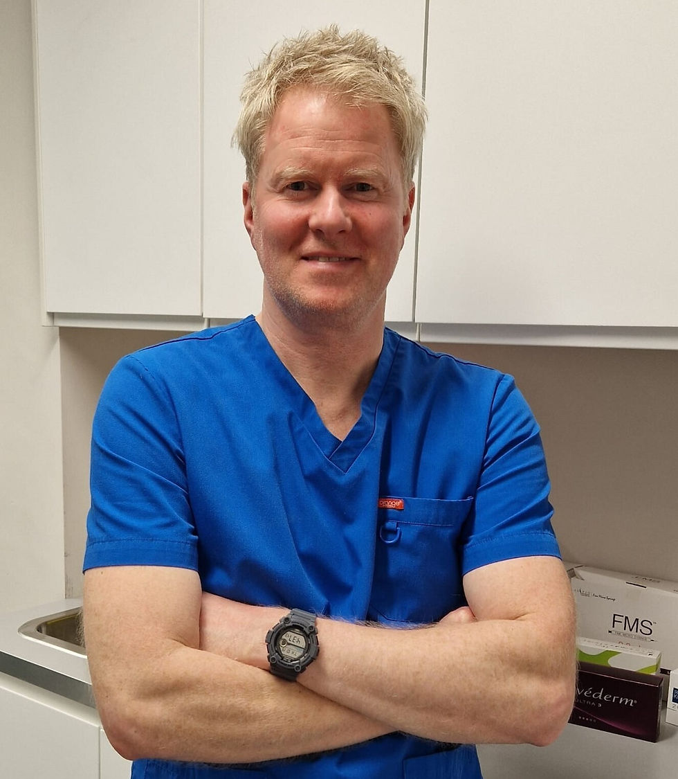 Dr Mark Hamilton registered medical aesthetic specialist treating patients in Galway