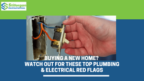 Top Plumbing & Electrical Red Flags for new home buyers