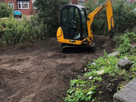 Time for a garden clear out - just in time for summer with GS Earthworks