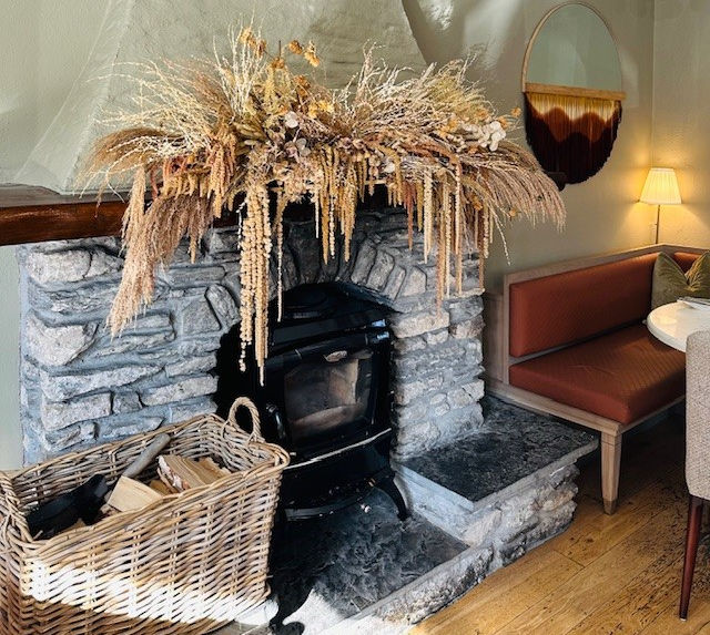 Cosy Fireplace Shelburne Street Restaurant The Lansdowne Kenmare