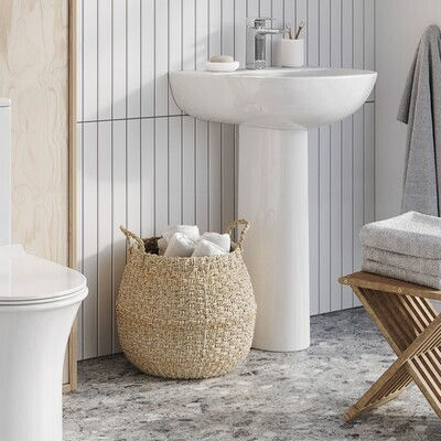 Wash Basin With Pedestal