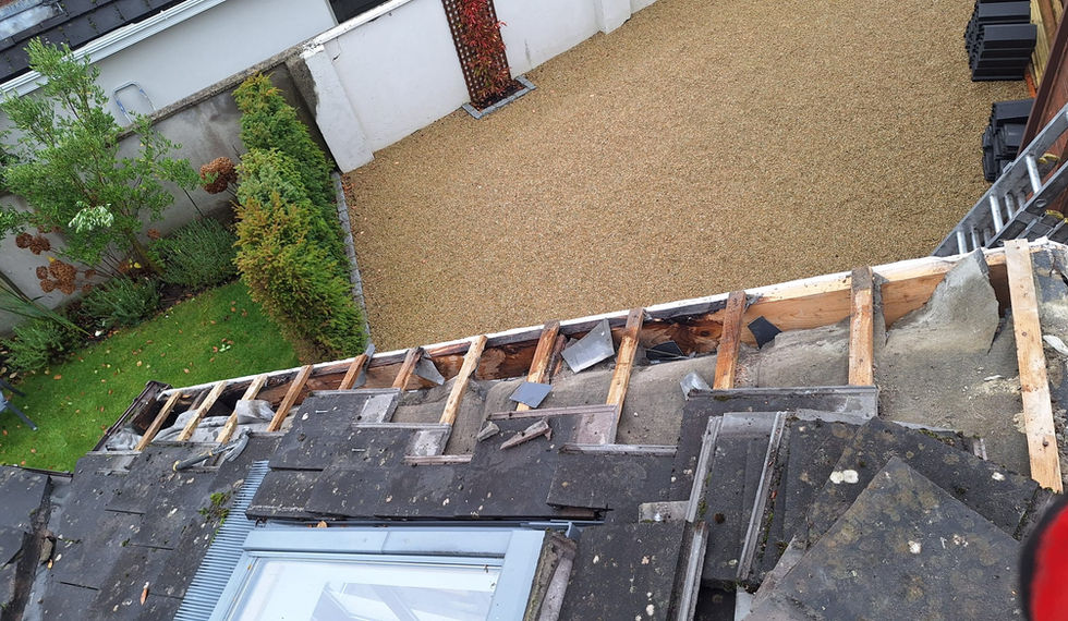 Rooftop window installed by GJP Roofing