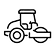 Road roller paving construction