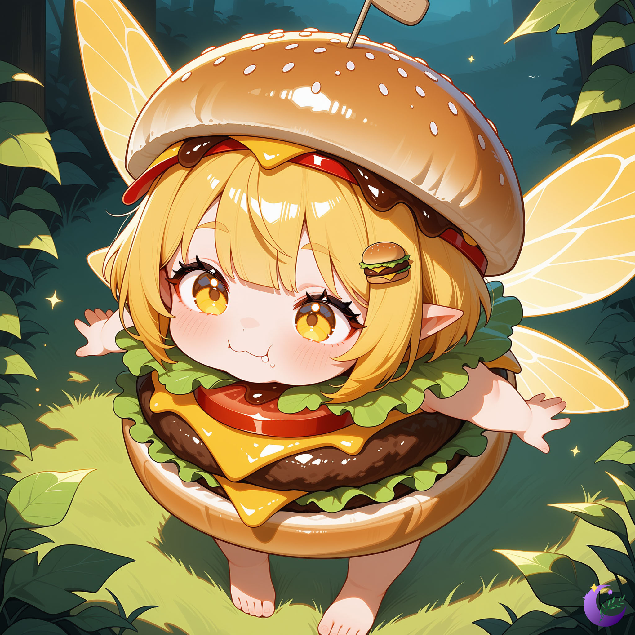 Chubby Hamburger Joy Fairy