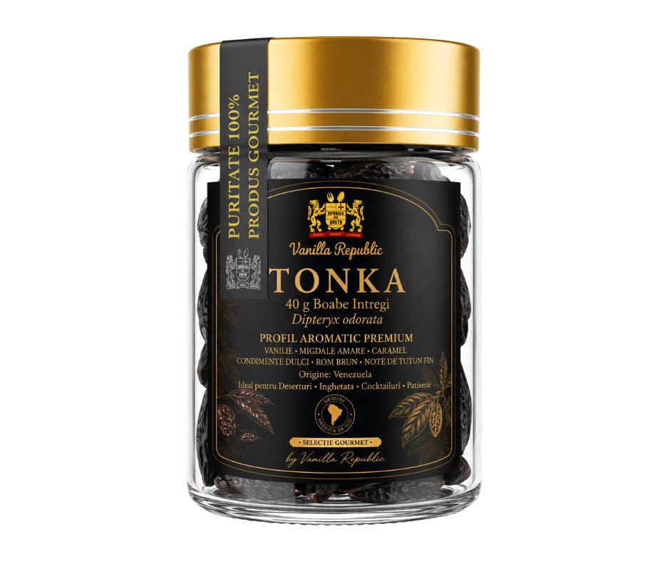 Boabe Tonka premium in borcan
