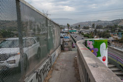 The 110 from the Arroyo Seco Walkway, Elysian Park (2002)