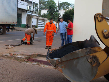Atendendo pedido do Prefeito Sérgio Lopes DNIT realiza reparos na  Av. Amazonas