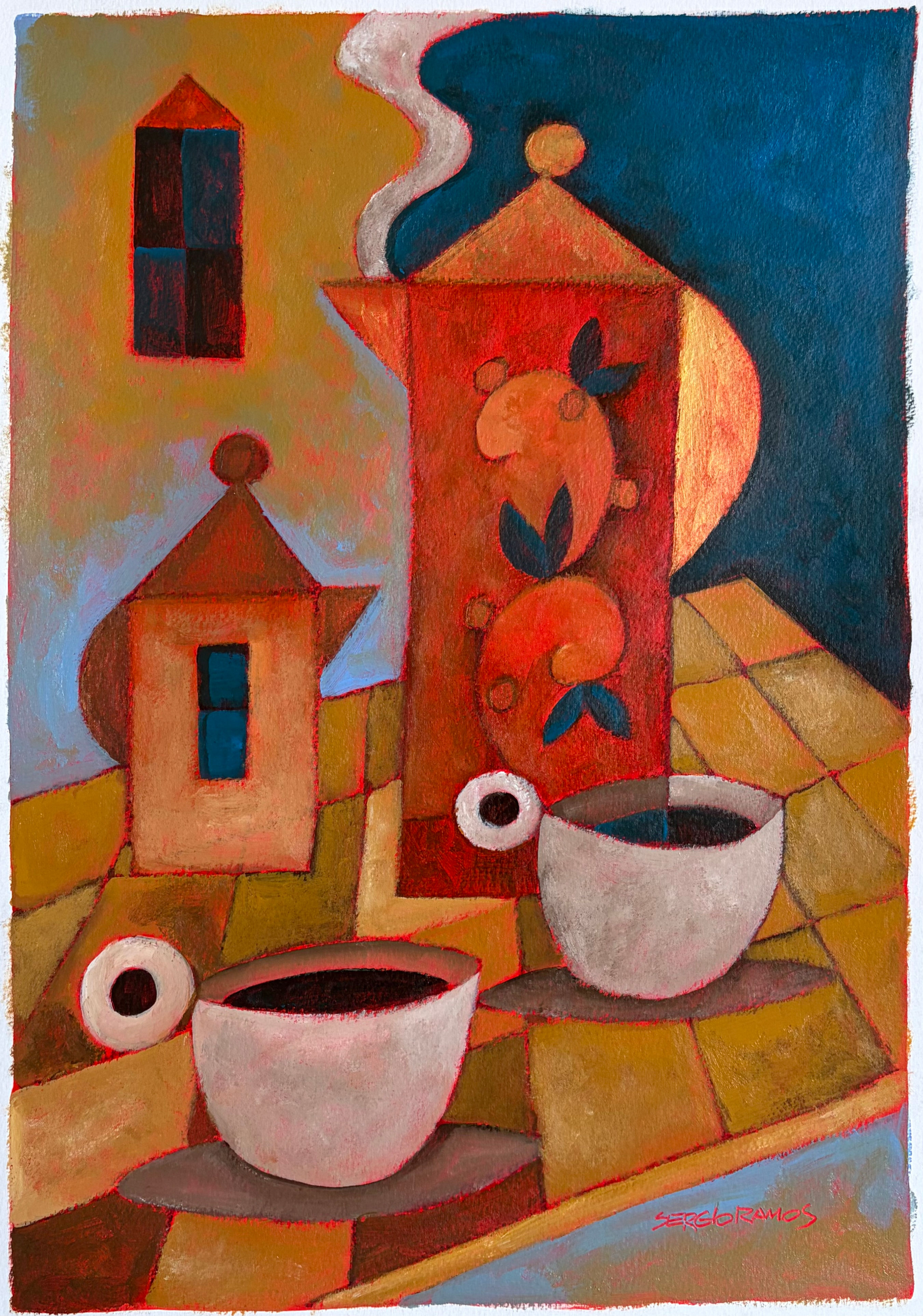 hora do café 42x30