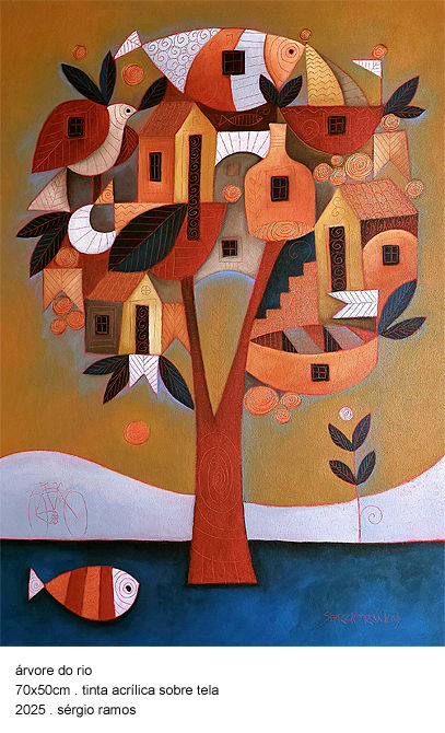 arvore do rio 70x50cm