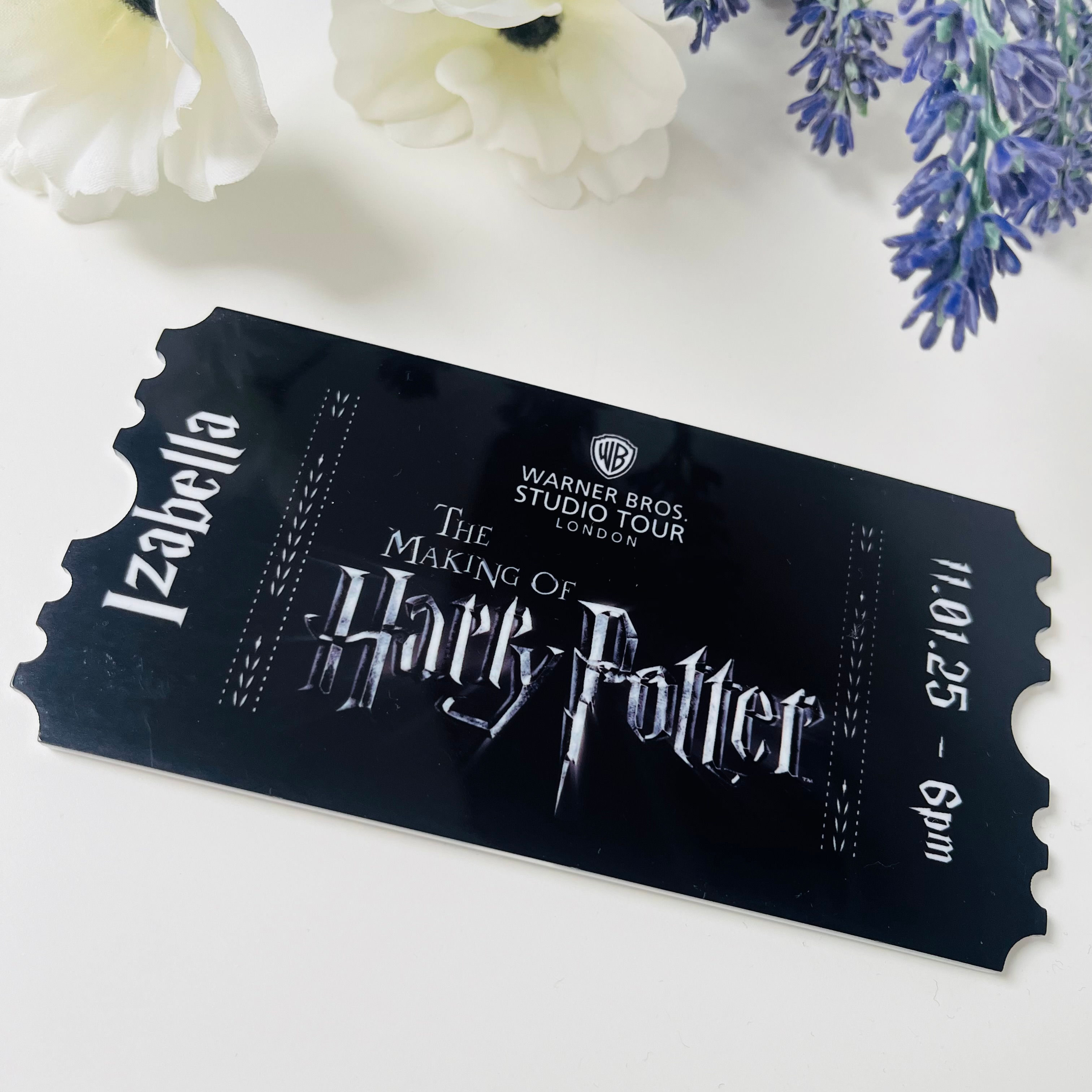 Personalised Ticket - The Making of Harry Potter