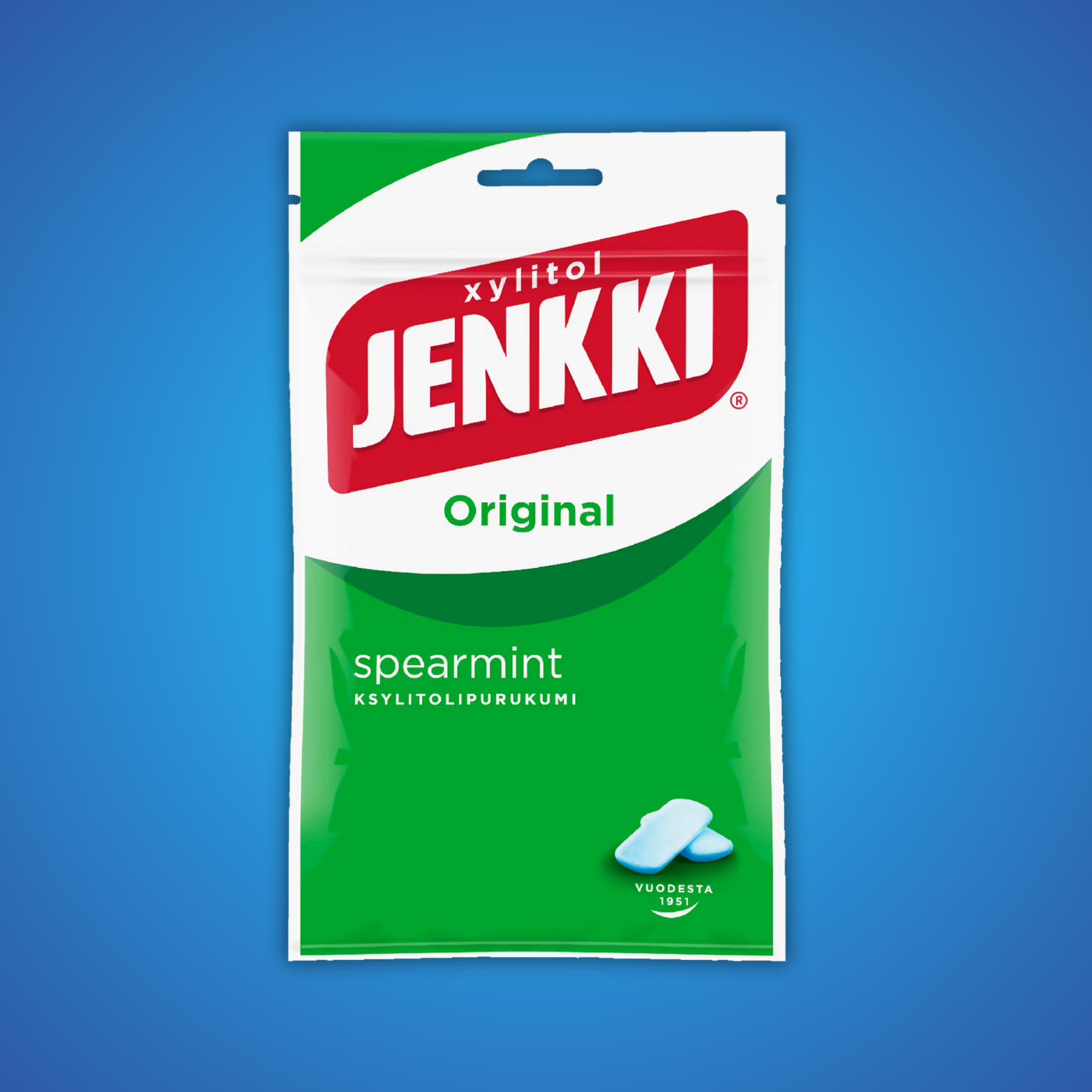 Jenkki Original Spearmint ksylitolipurukumi 100g