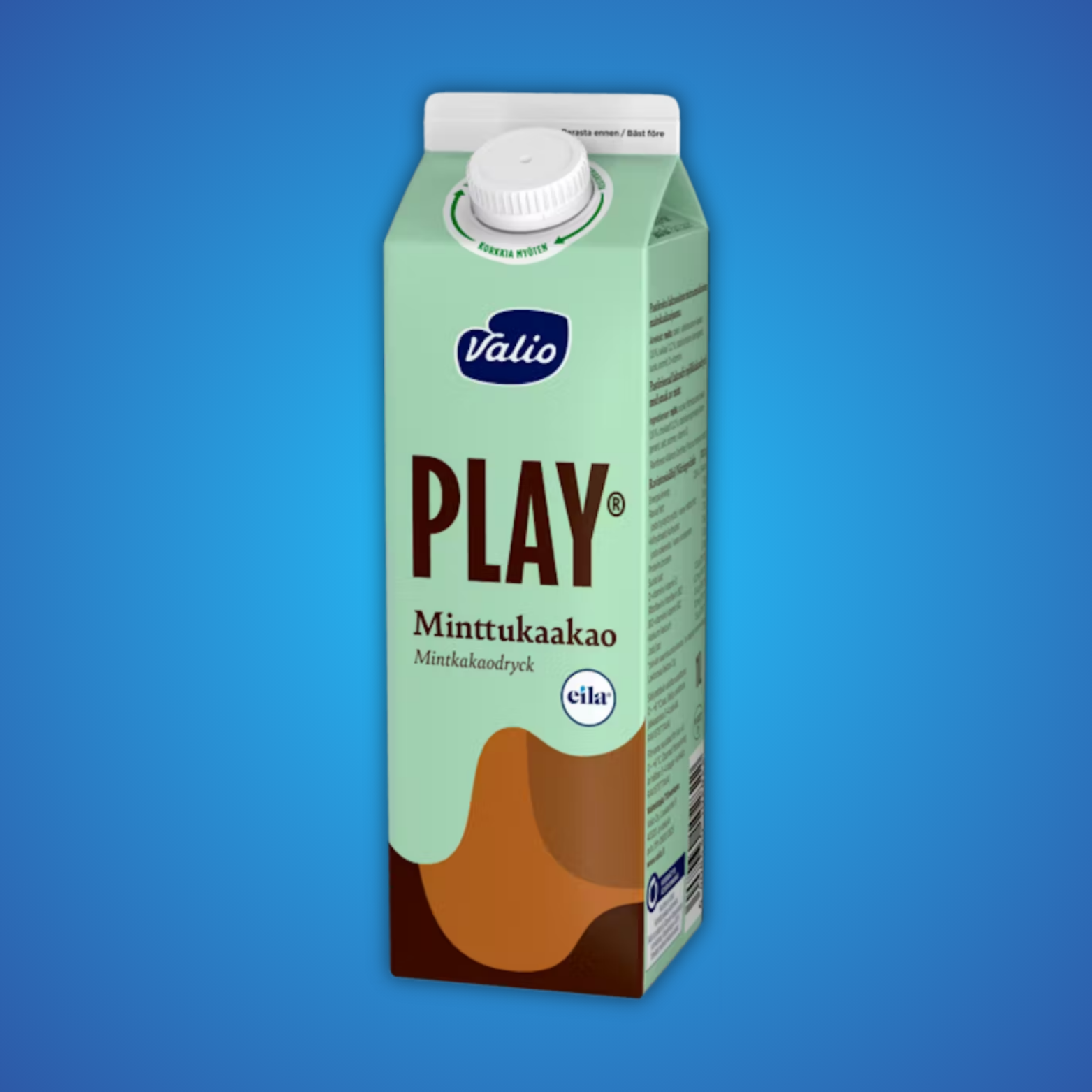 Valio Play minttukaakaojuoma 1l laktoositon