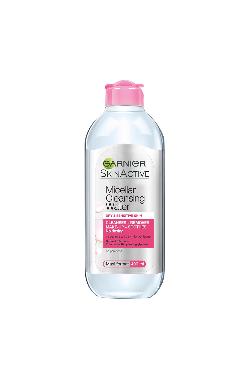 Garnier Skin Active Micellar puhdistusvesi kuivalle ja herkälle iholle 400ml