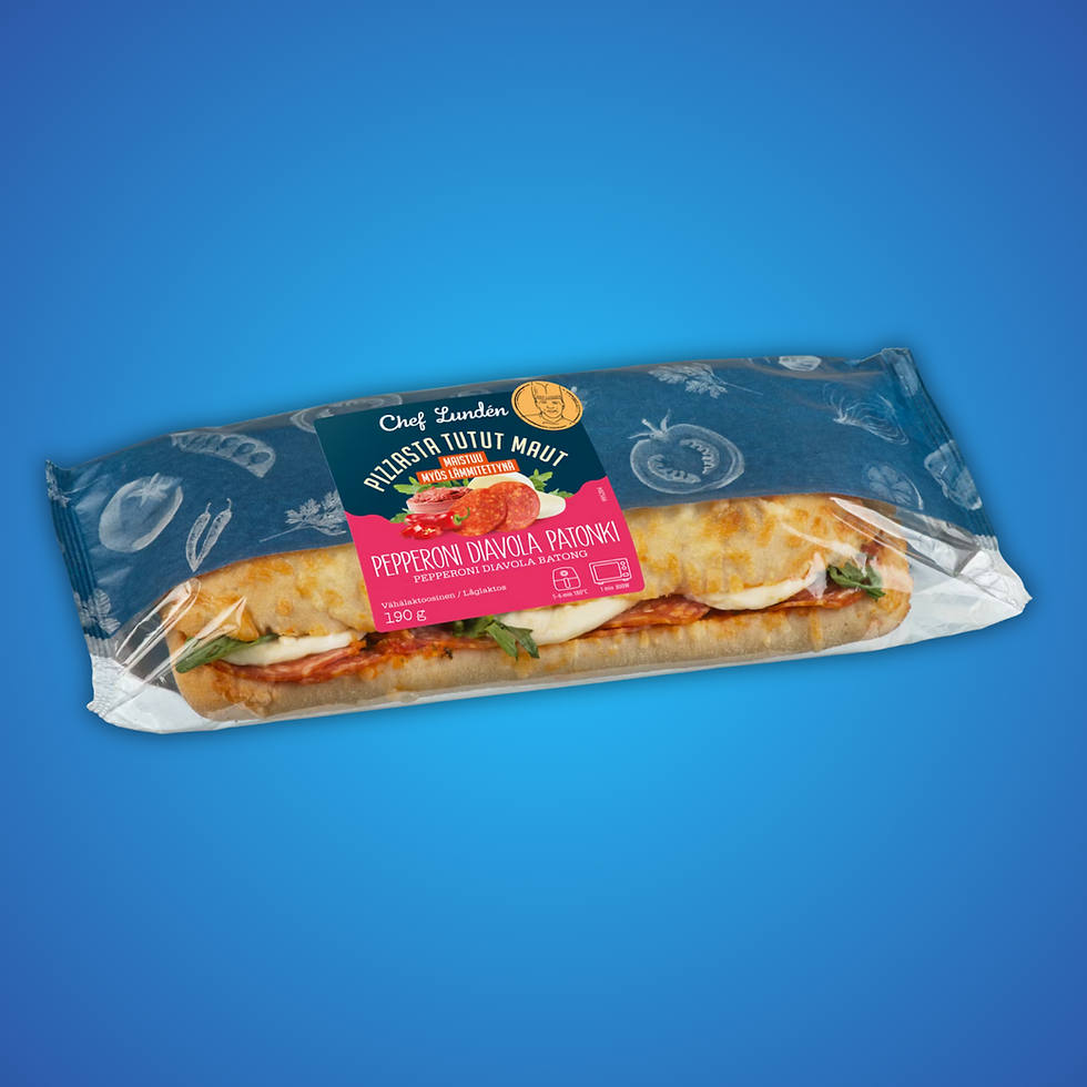 Chef Lunden pepperoni diavola patonki 190g