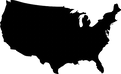 A map of the United States to represent the nationwide service provided by Platinum Automotive Consultants