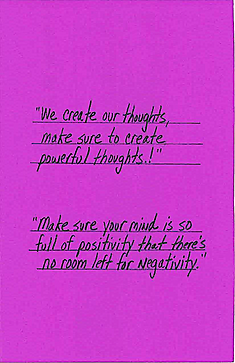 We create beautiful thoughts