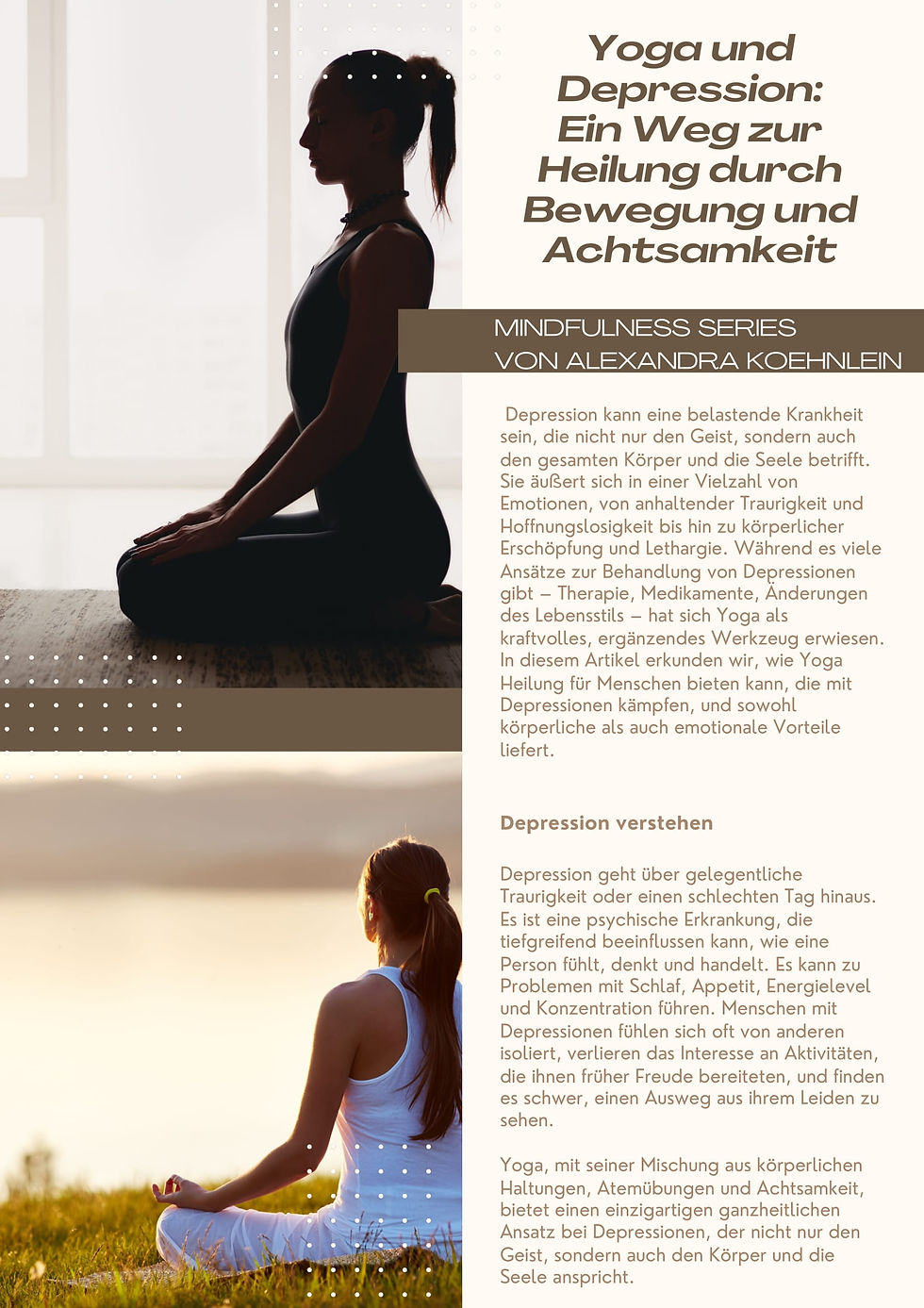 Yoga und Depression
