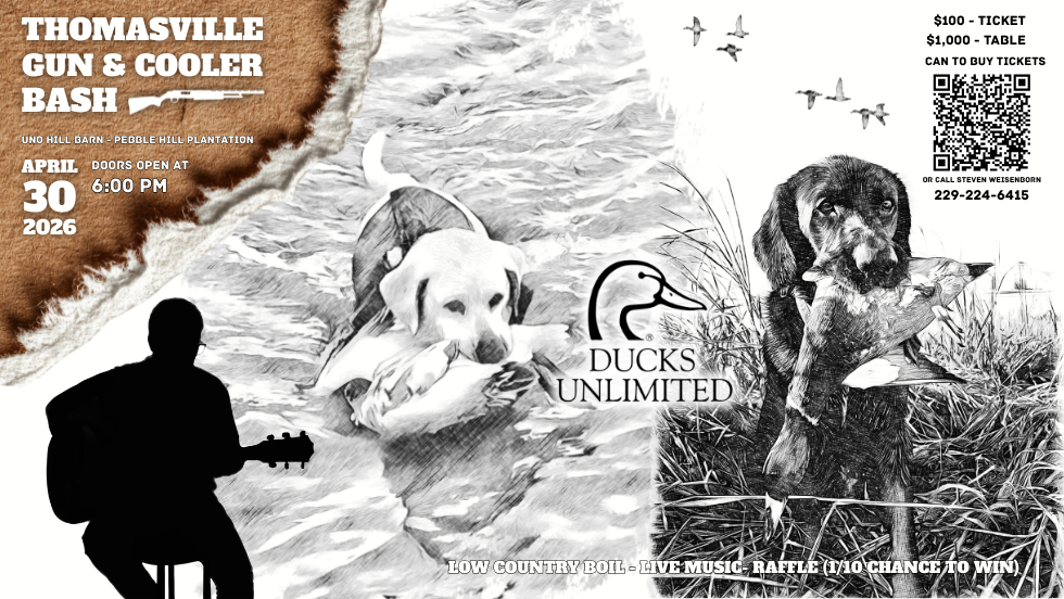 Thomasville Ducks Unlimited Gun & Cooler Bash