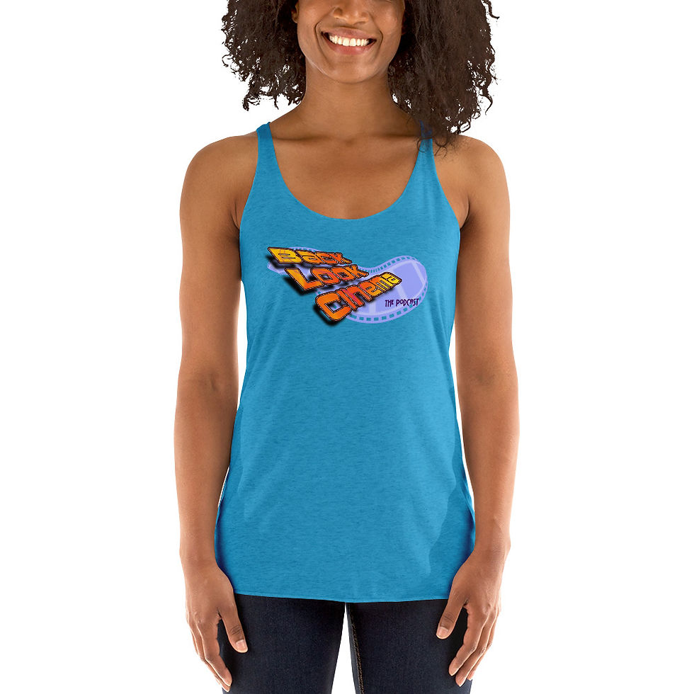 Thumbnail: Back Look Cinema women's racerback tank