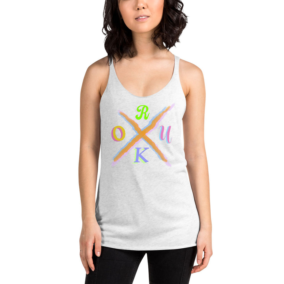Thumbnail: Are You O.K? women's racerback tank
