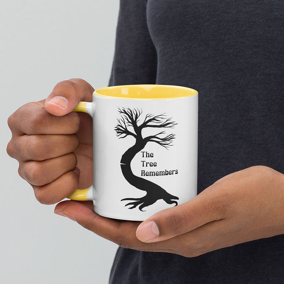 Thumbnail: The Tree Remembers mug with color inside