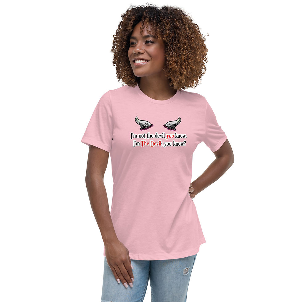 Thumbnail: Not the Devil Women's Relaxed T-Shirt