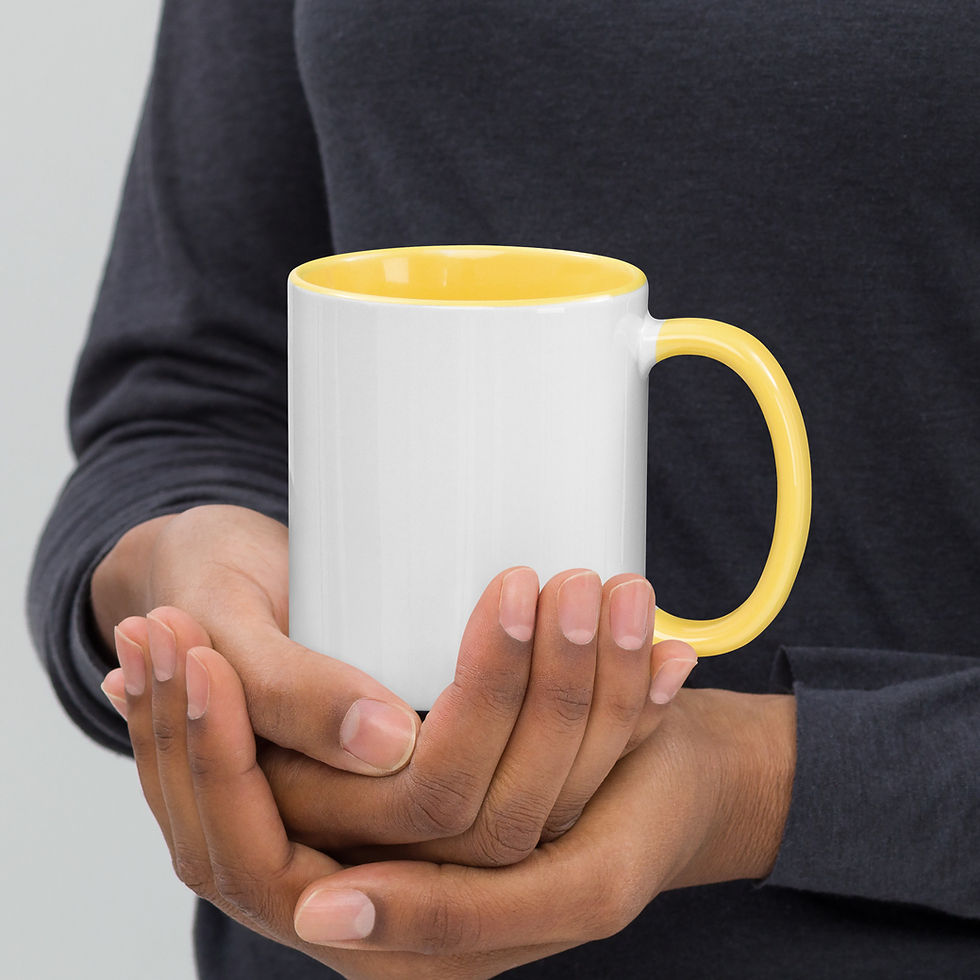 Thumbnail: The Tree Remembers mug with color inside