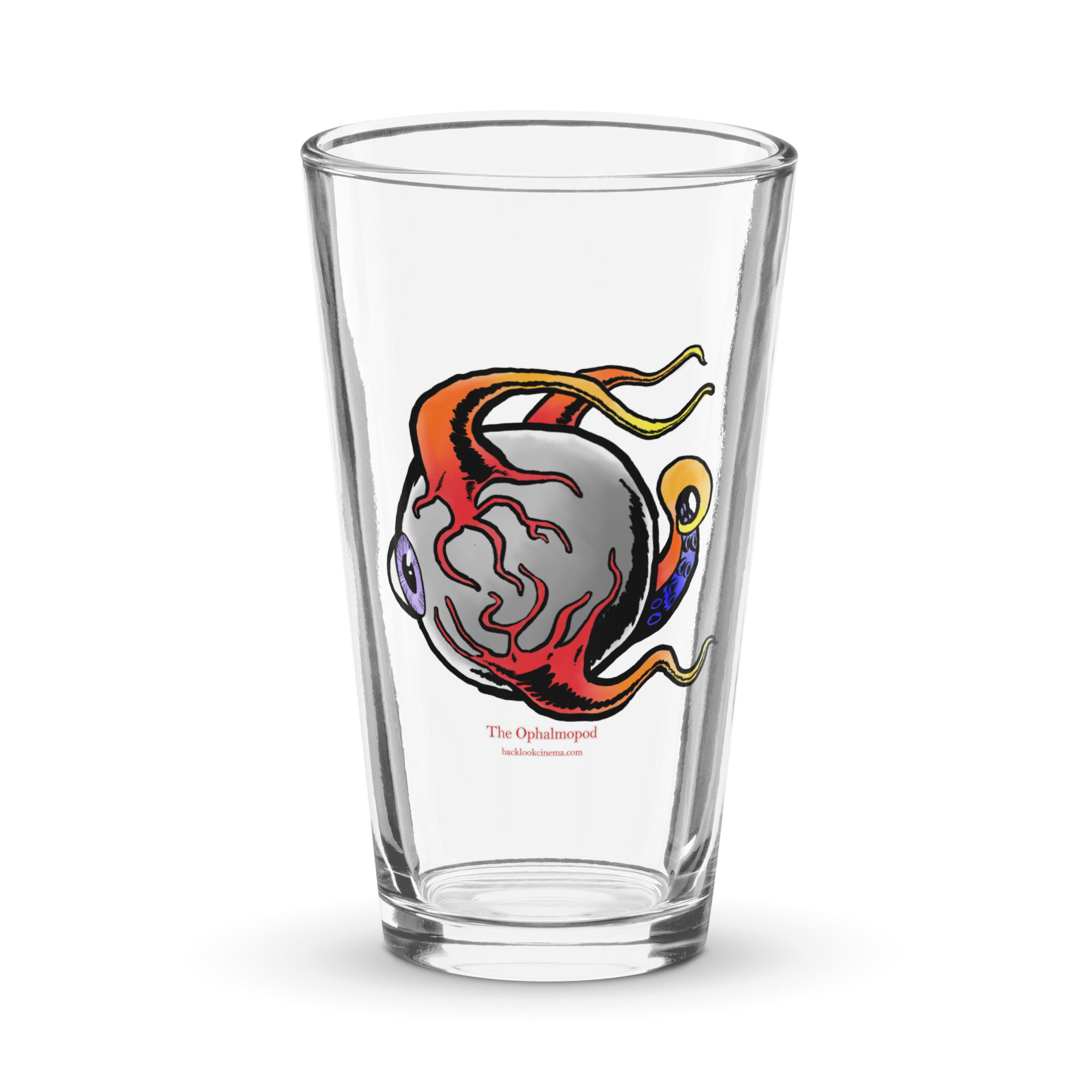 The Ophalmopod shaker pint glass