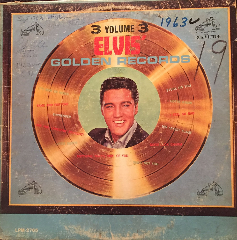 Elvis Presley ‎– Elvis' Golden Records, Vol. 3