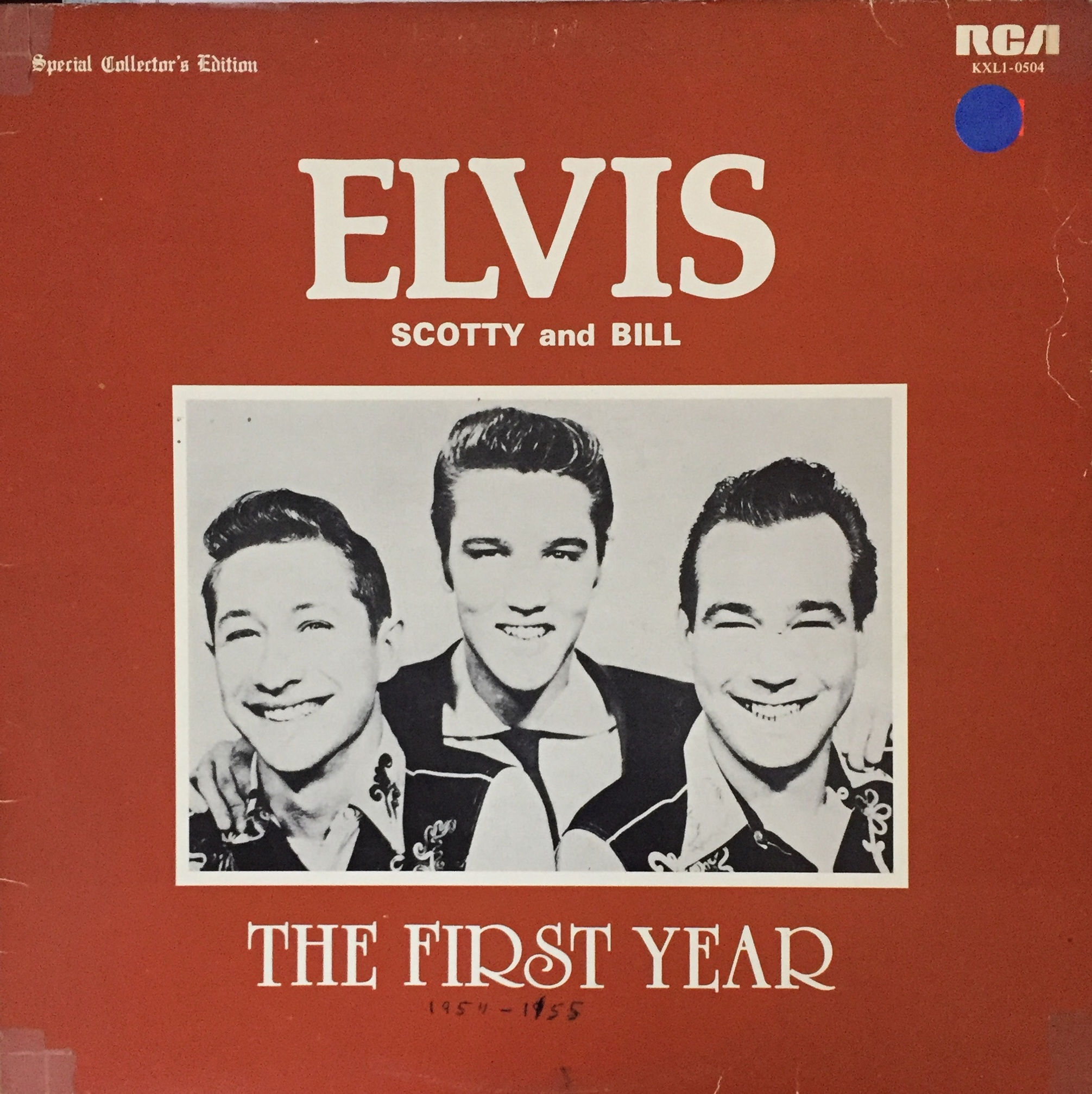Elvis Scotty and Bill live The first year