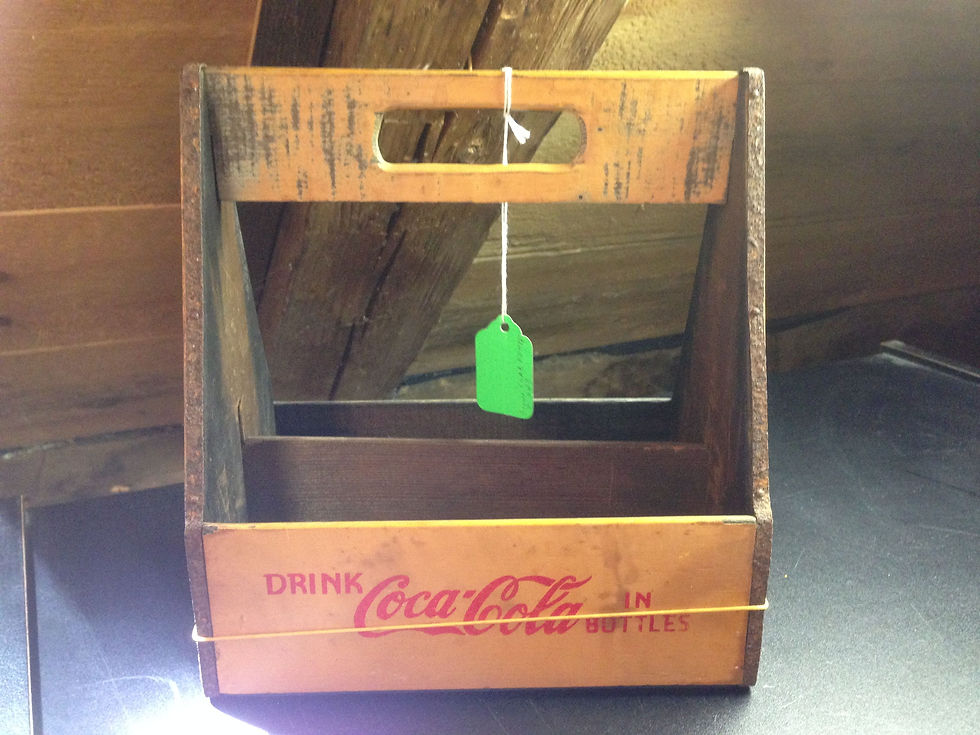 Miniature : Panier Coca Cola  circa 1940