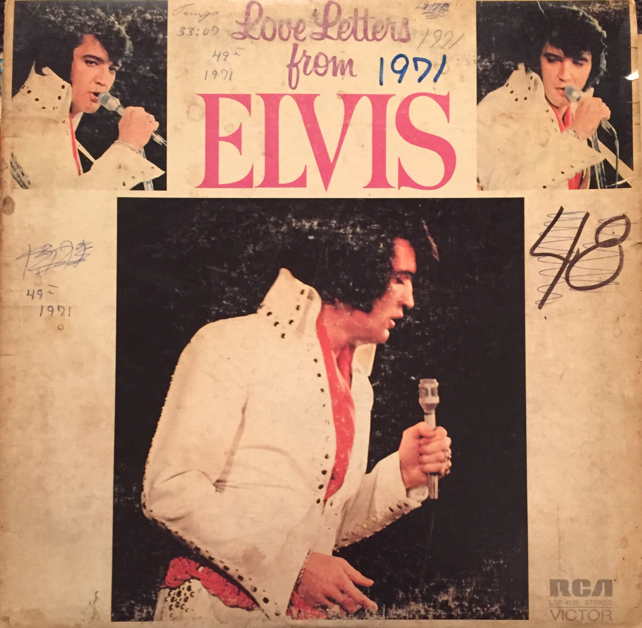 Elvis Presley ‎– Love Letters From Elvis