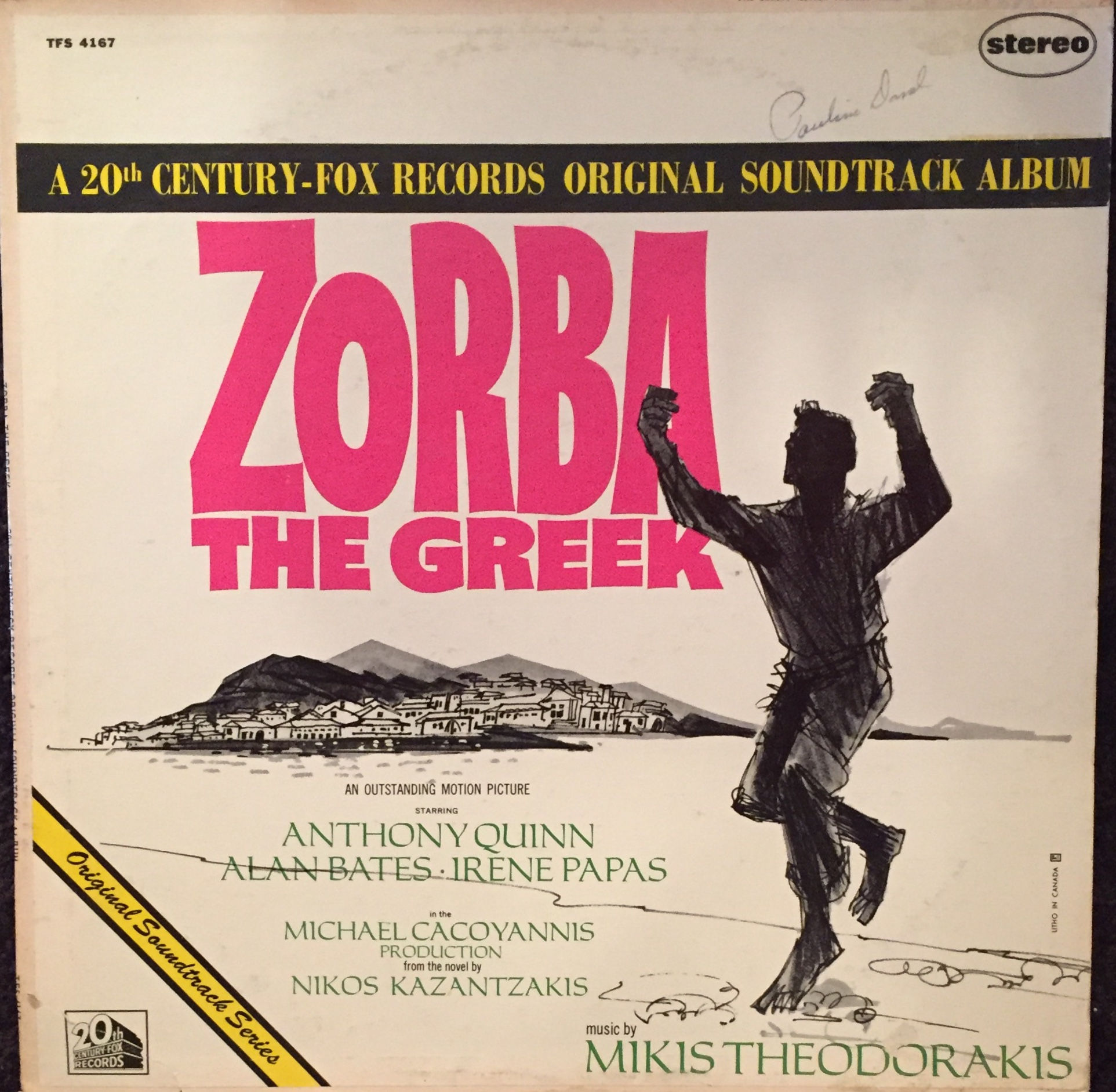 Mikis Theodorakis ‎– Zorba The Greek (Original Soundtrack)
