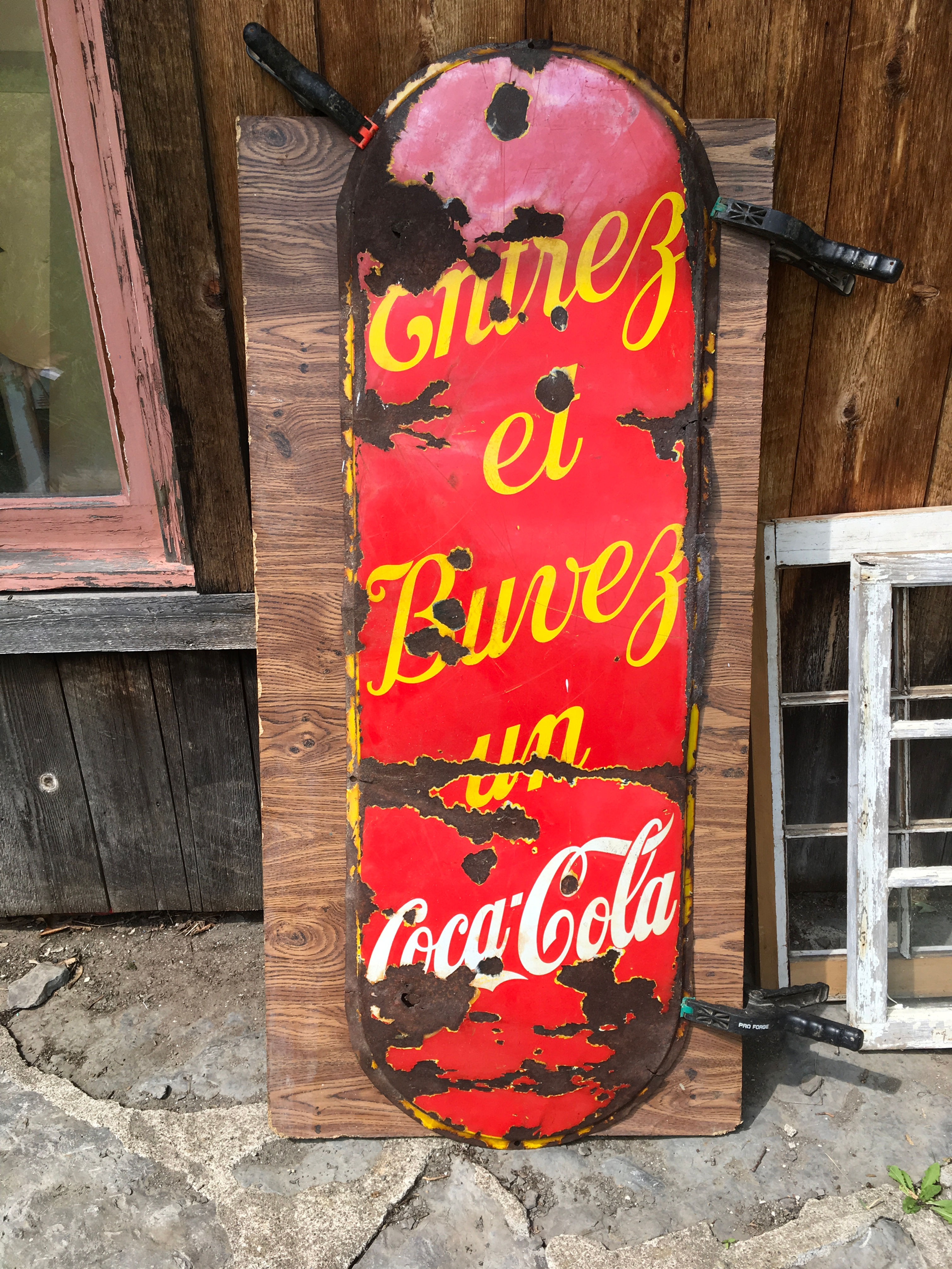Rare enseigne Coca-Cola en porcelaine 1939 (coke)