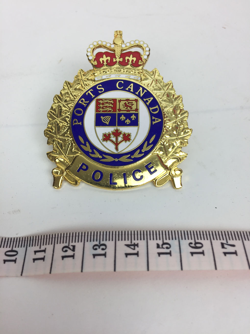 Miniature : Très rare ancienne insigne de la police, Hauteur de 2'' 3/4