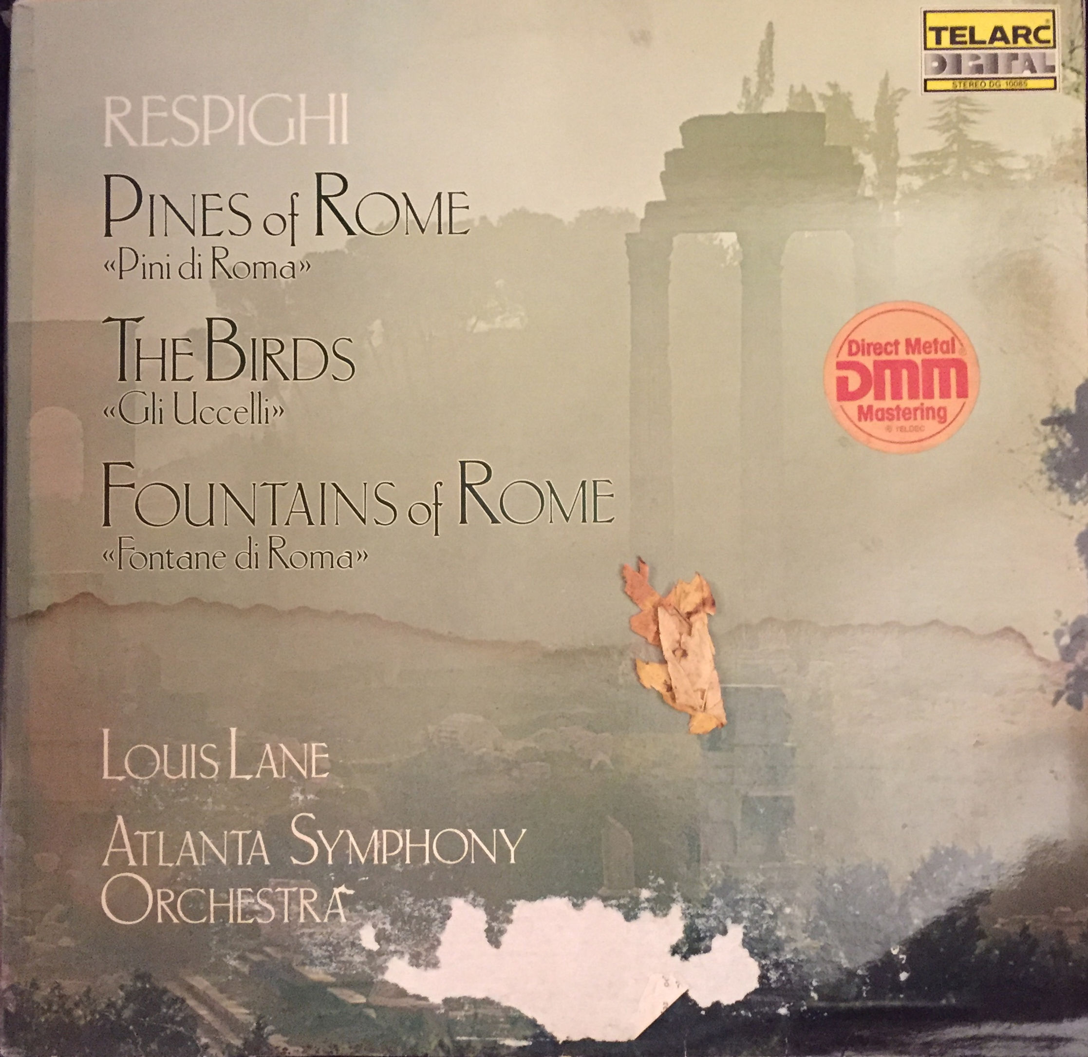 Respighi - Louis Lane, Atlanta Symphony Orchestra ‎– Pines Of Rome